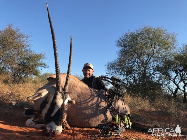 Bow Hunting Gemsbok South Africa