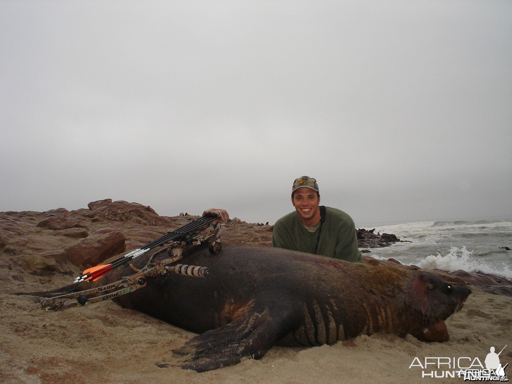 Bow Hunting Seal in Namibia