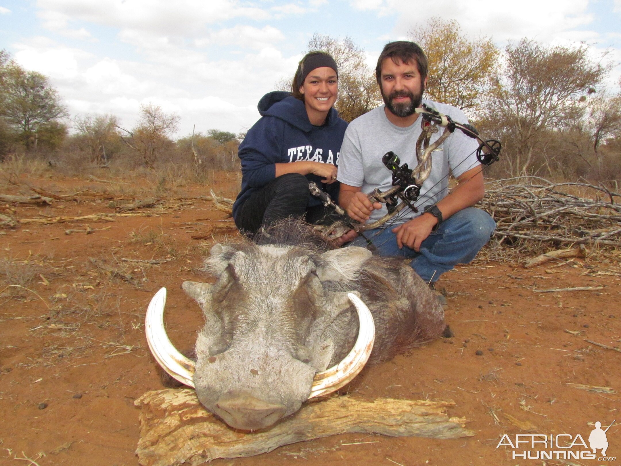 Bow Hunting Warthog in South Africa