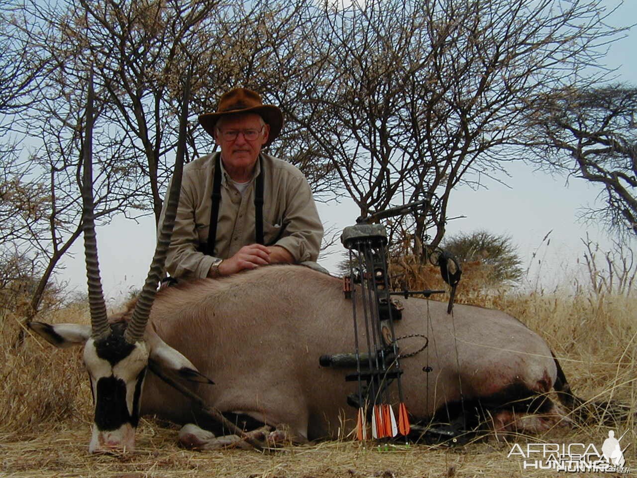 Bowhunting Gemsbok in Namibia