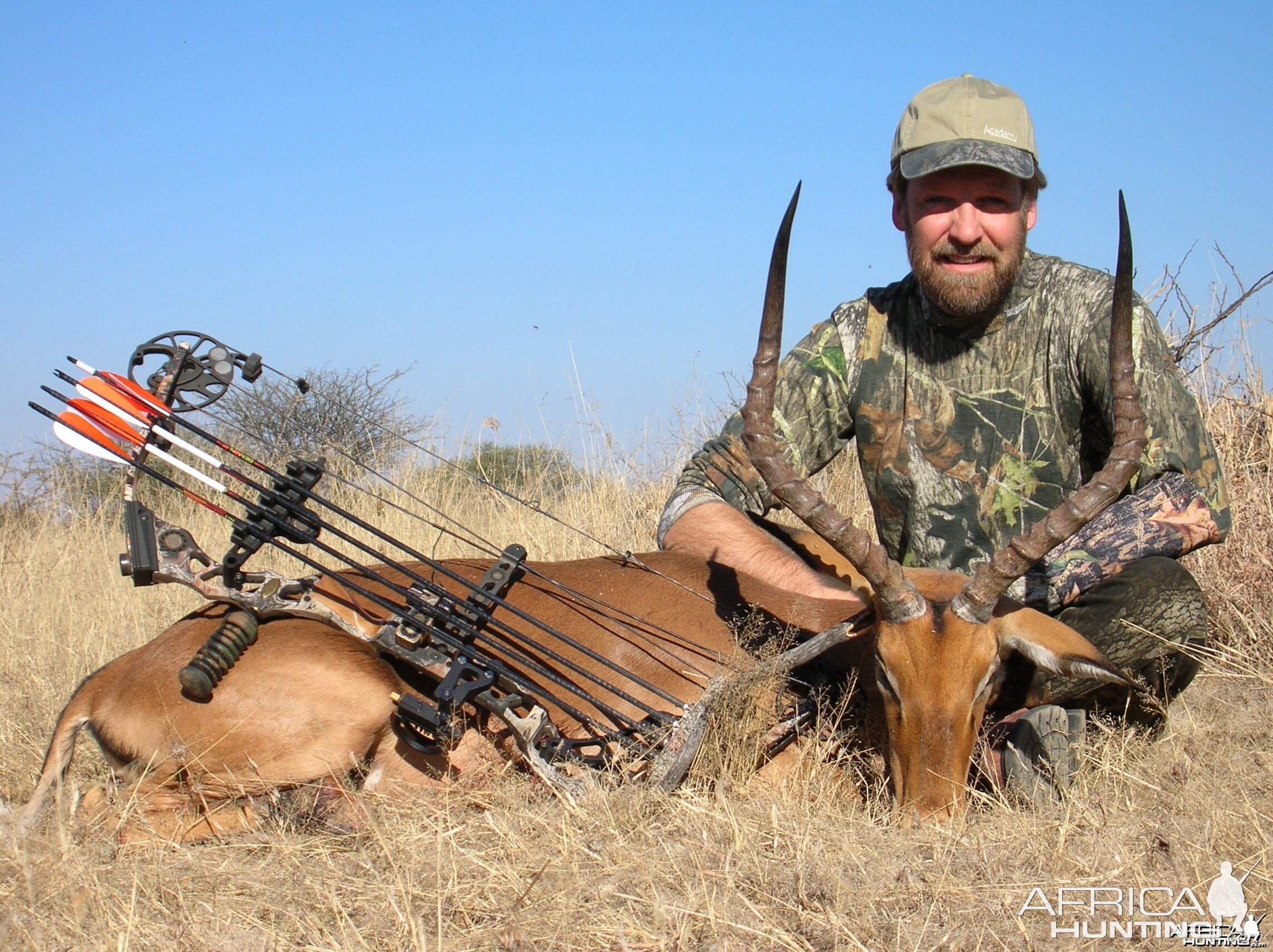 Bowhunting Impala in Namibia