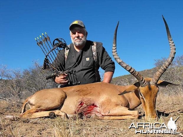 Bowhunting Impala South Africa