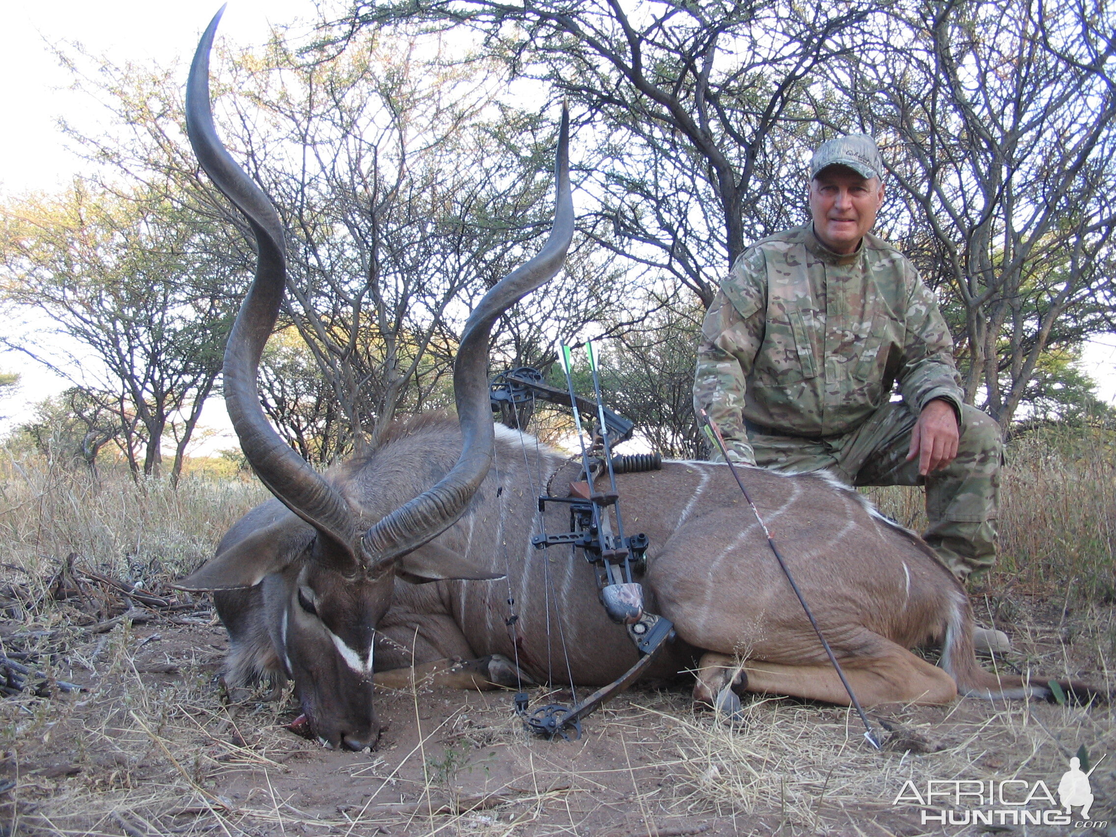 Bowhunting Kudu in Namibia