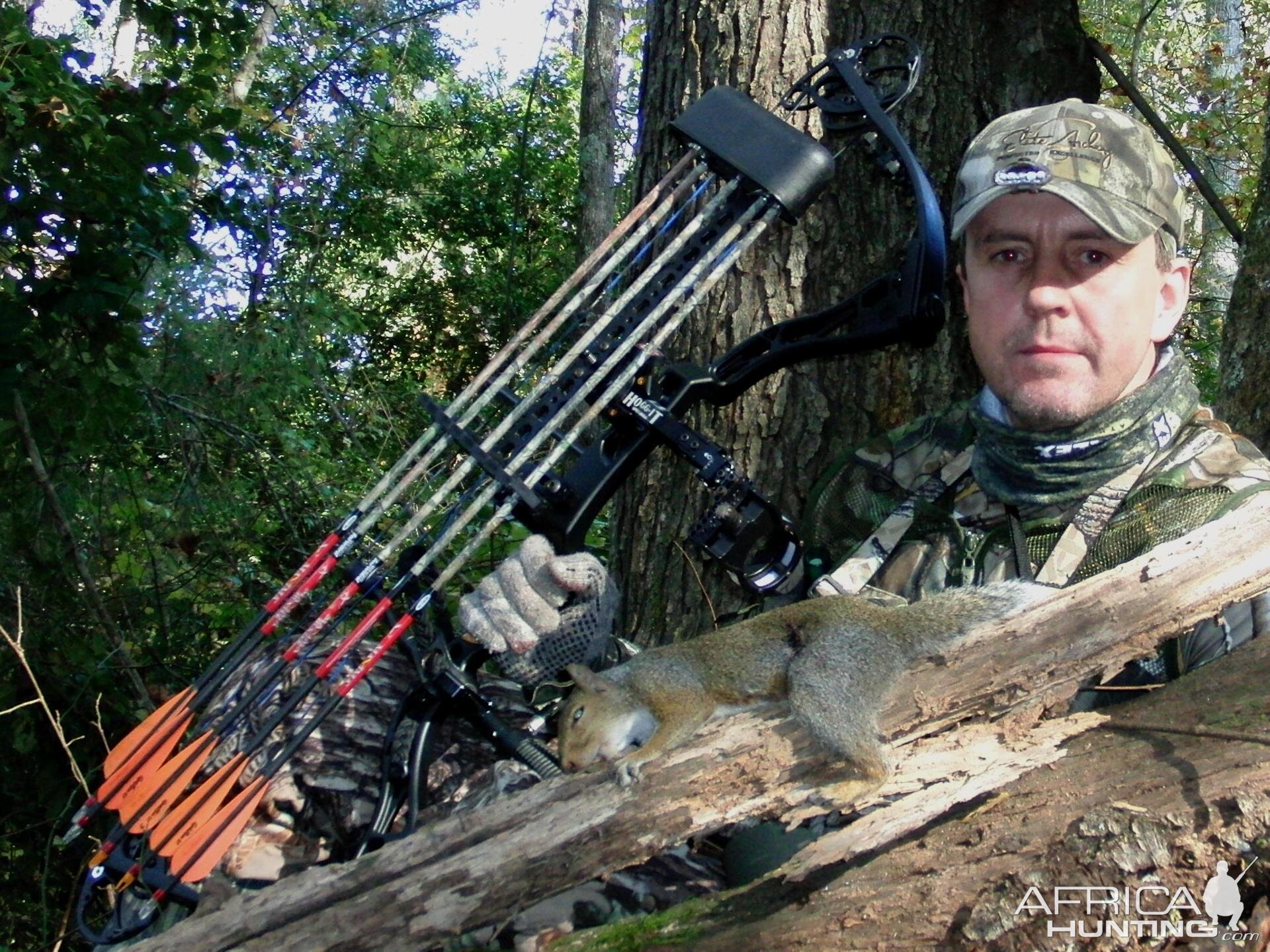 Bowhunting Squirrel