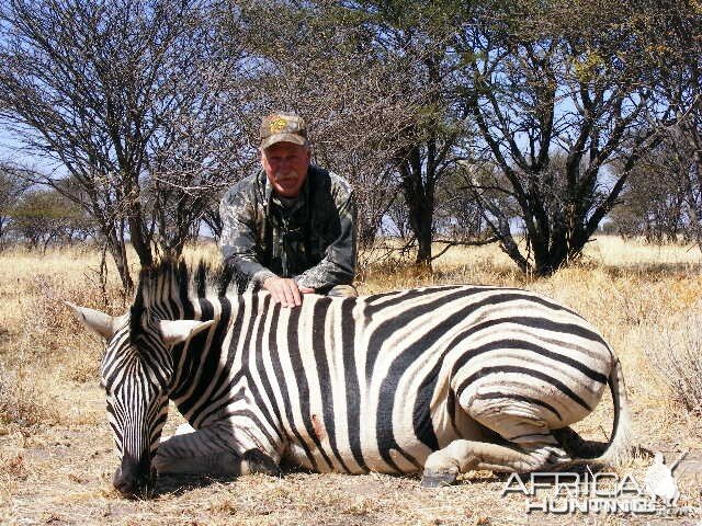 Bowhunting Zebra in Namibia