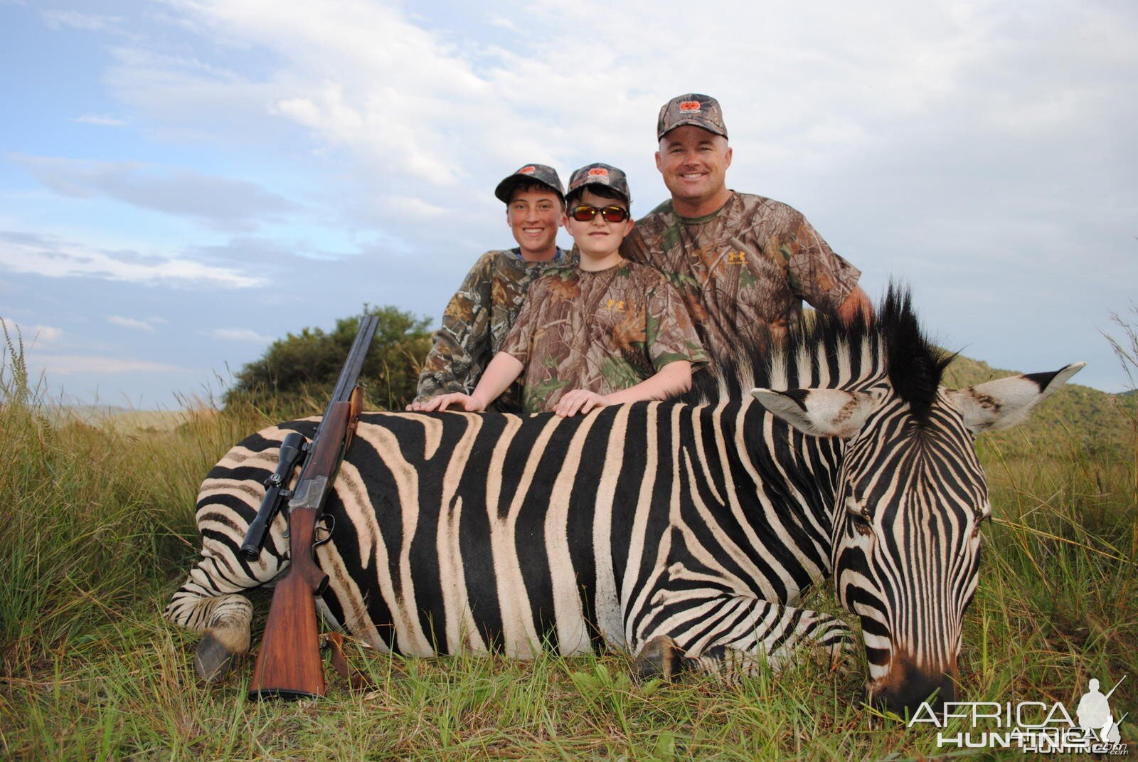 Bowhunting Zebra