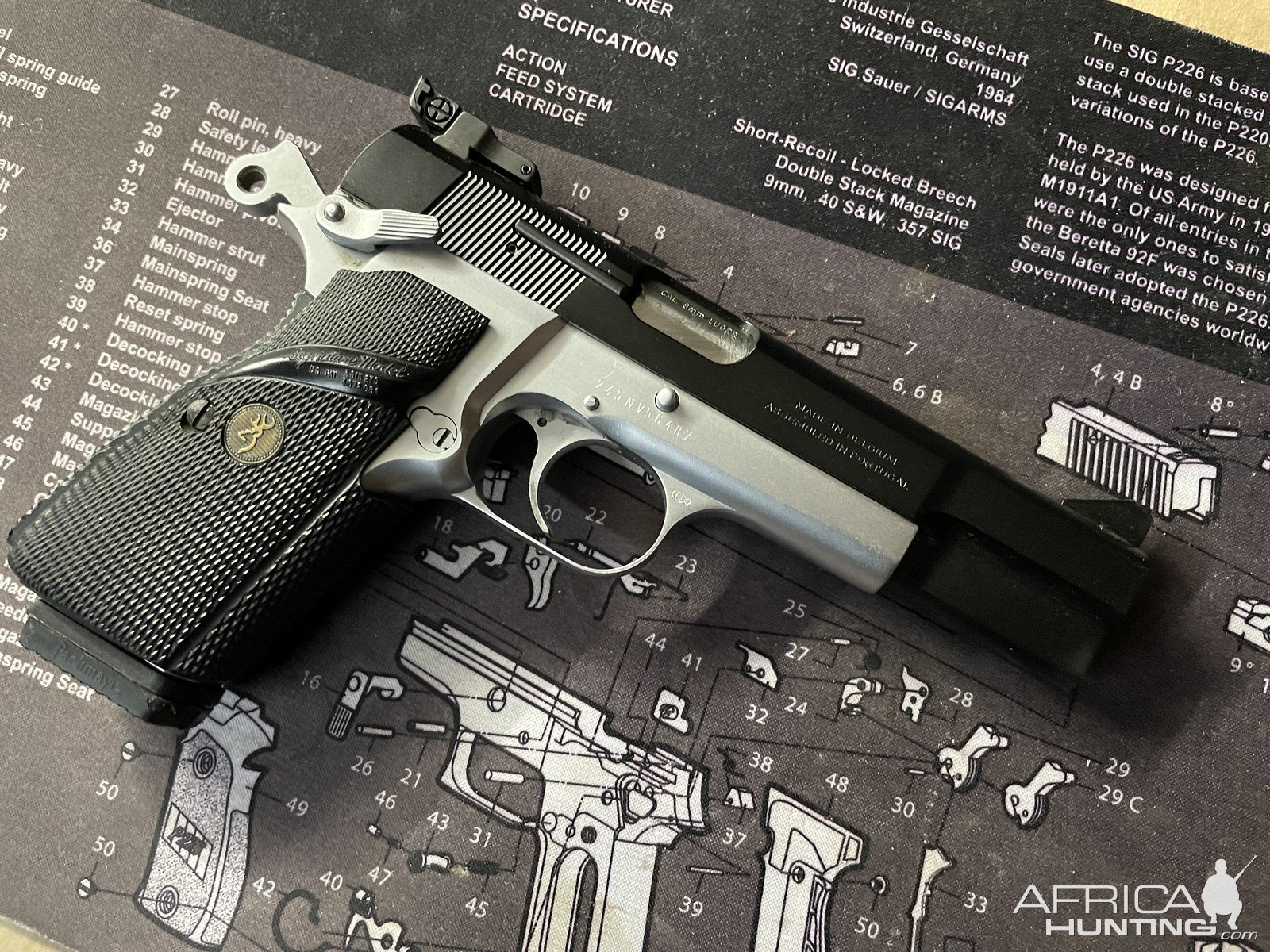 Browning HiPower Handgun