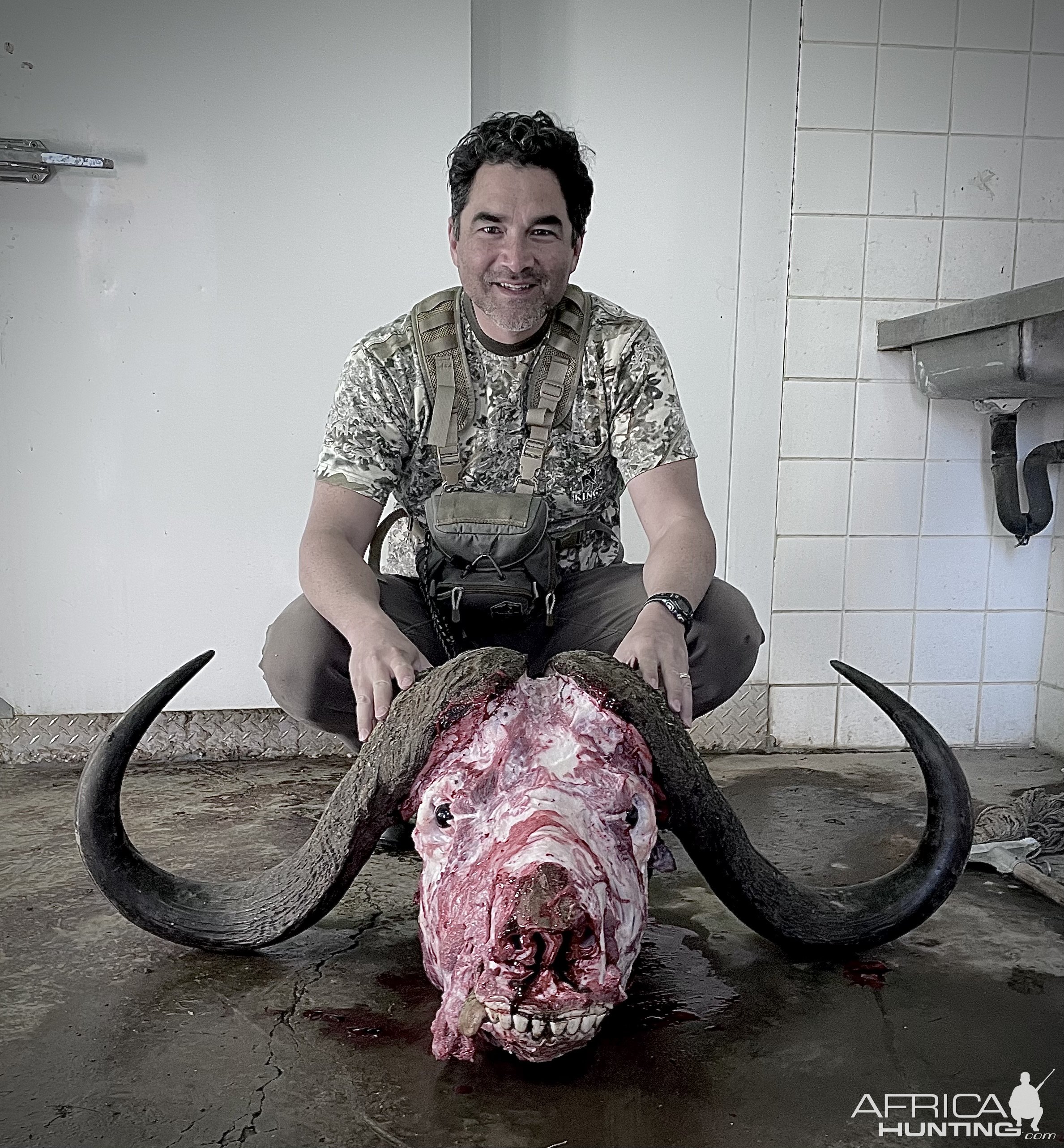 Buffalo Bow Hunt Skull