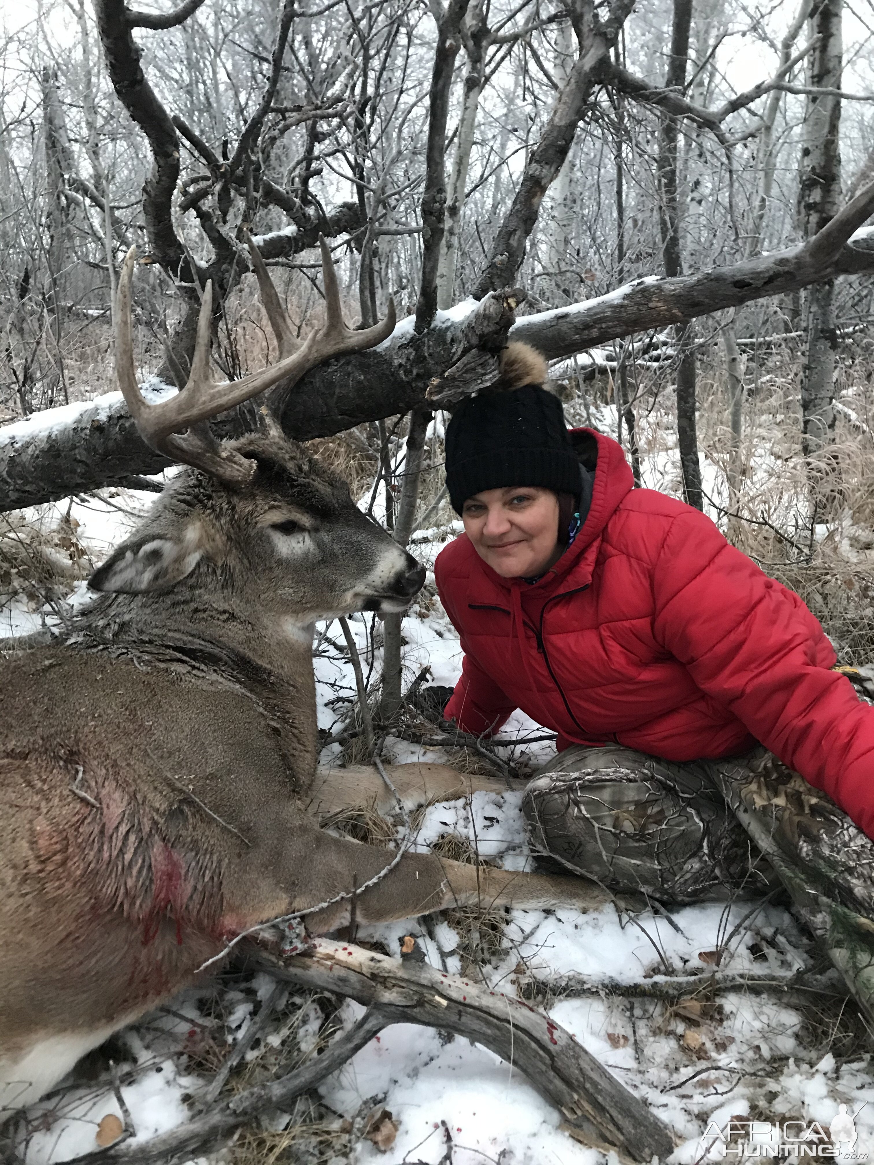 Canada Hunting White-tailed Deer