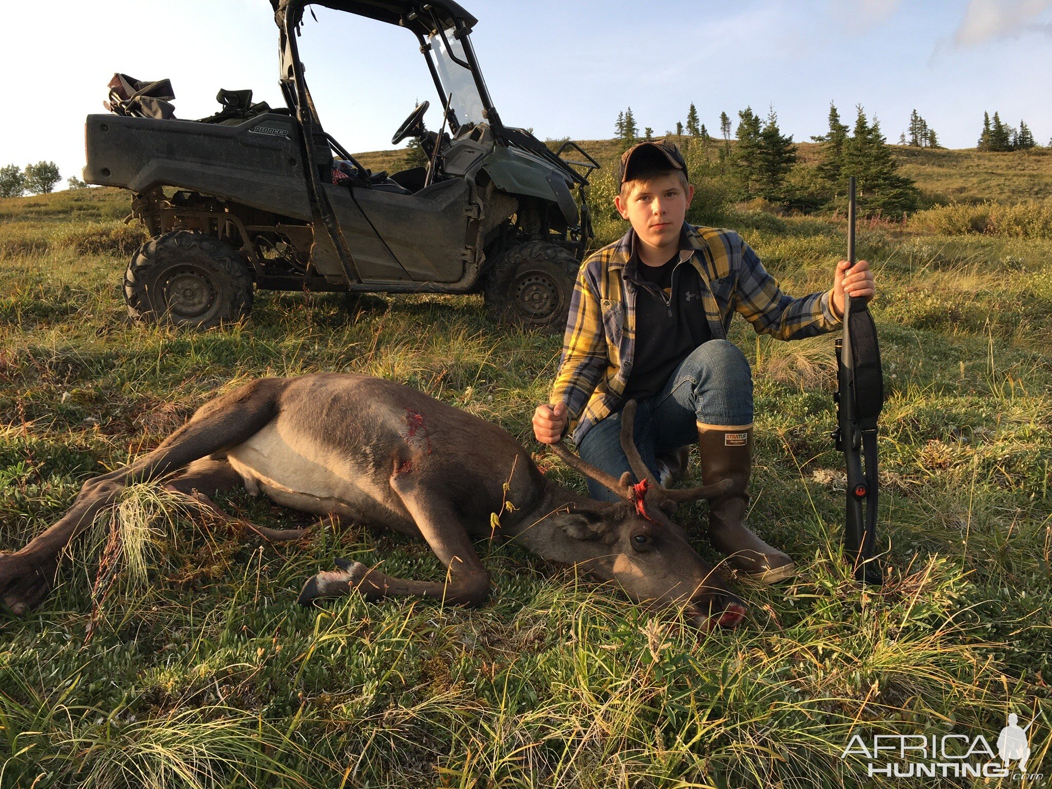 Caribou Hunt Alaska USA