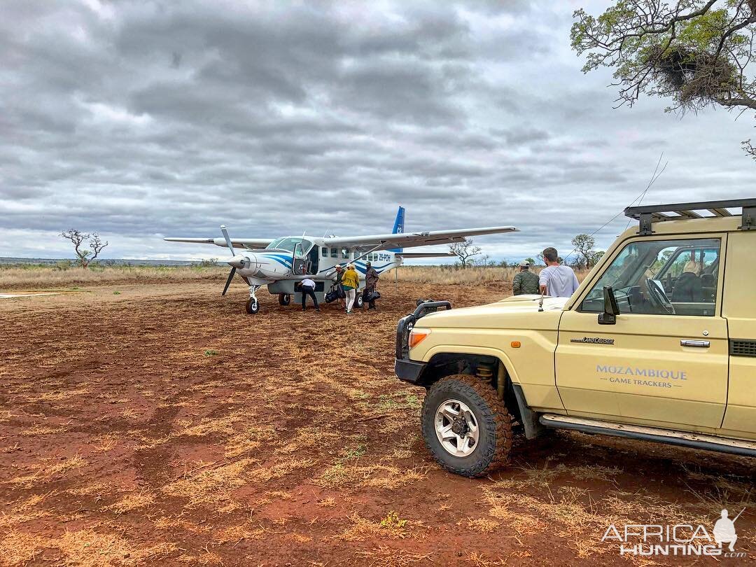 Cessna Caravans and Toyota Land Cruisers Mozambique