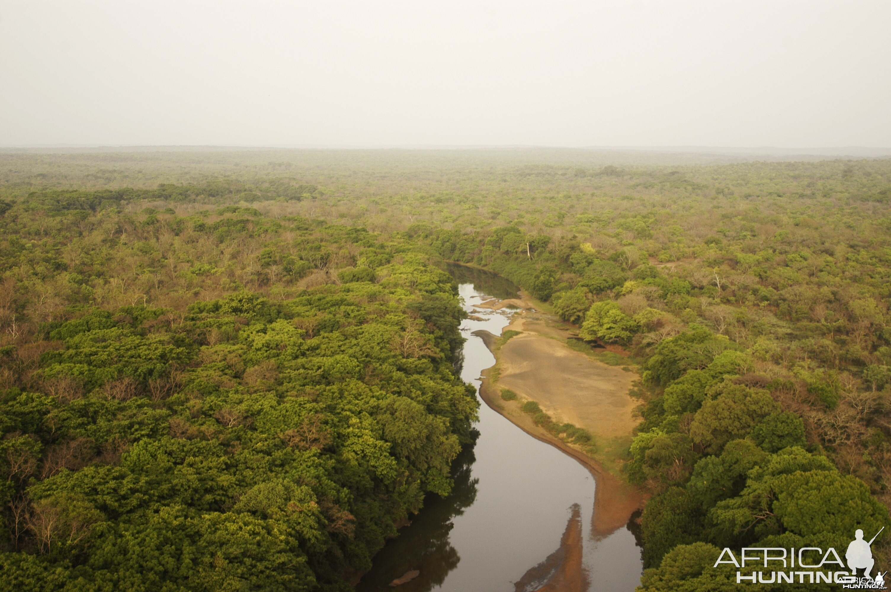 Chinko River in CAR with Central African Wildlife Adventures