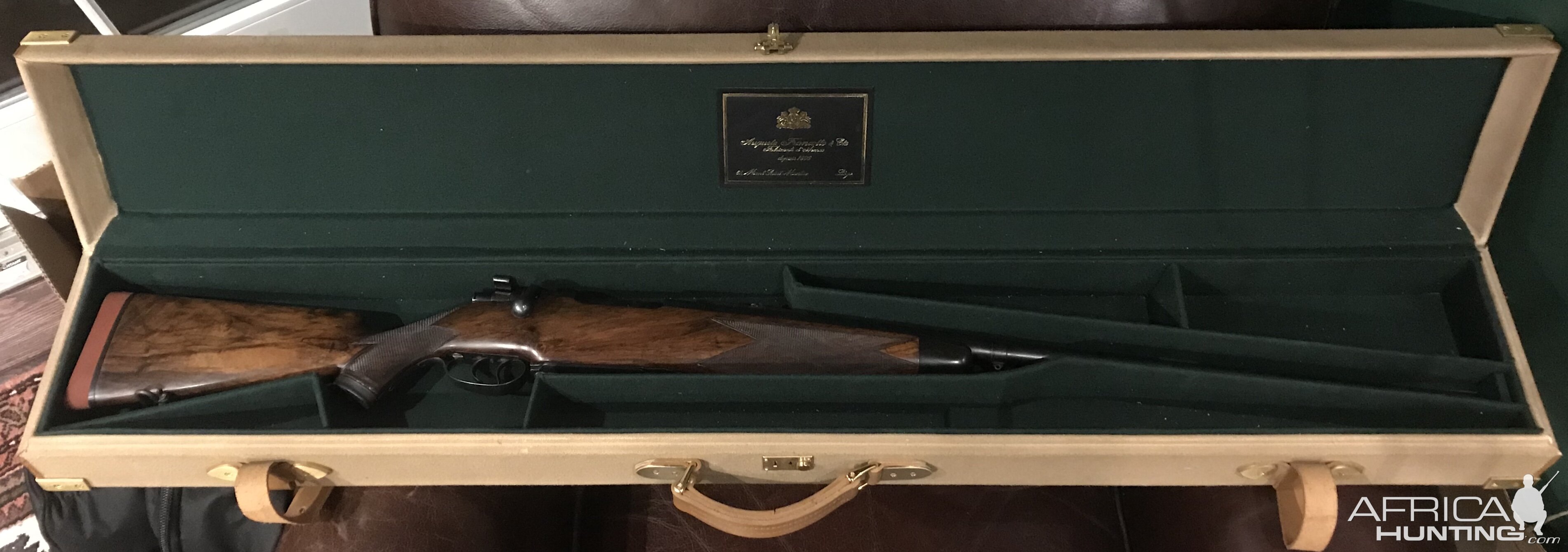 Circa WWII best quality .416 Rigby rifle  made by Auguste Francotte