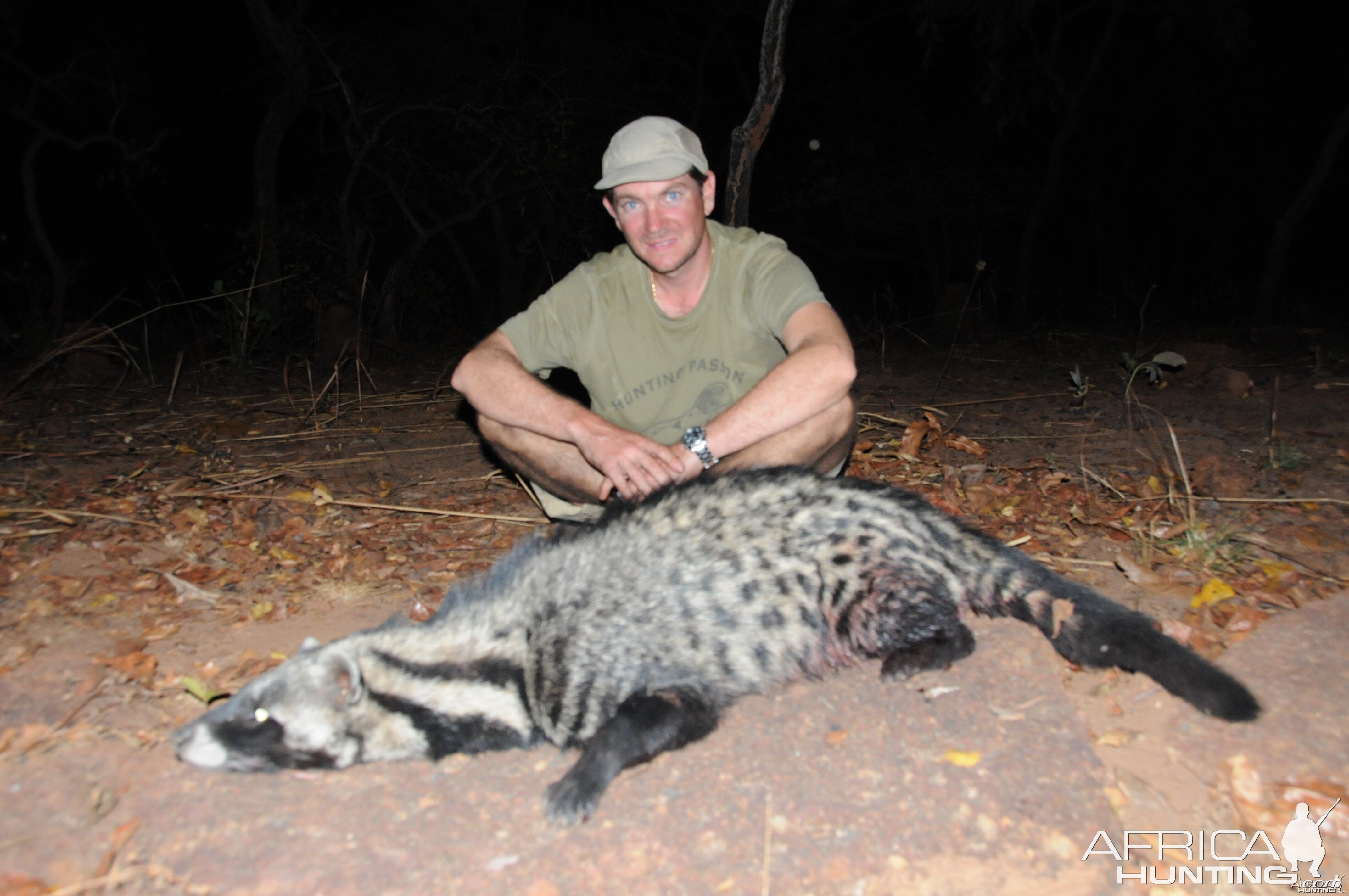 Civet hunt with CAWA in CAR