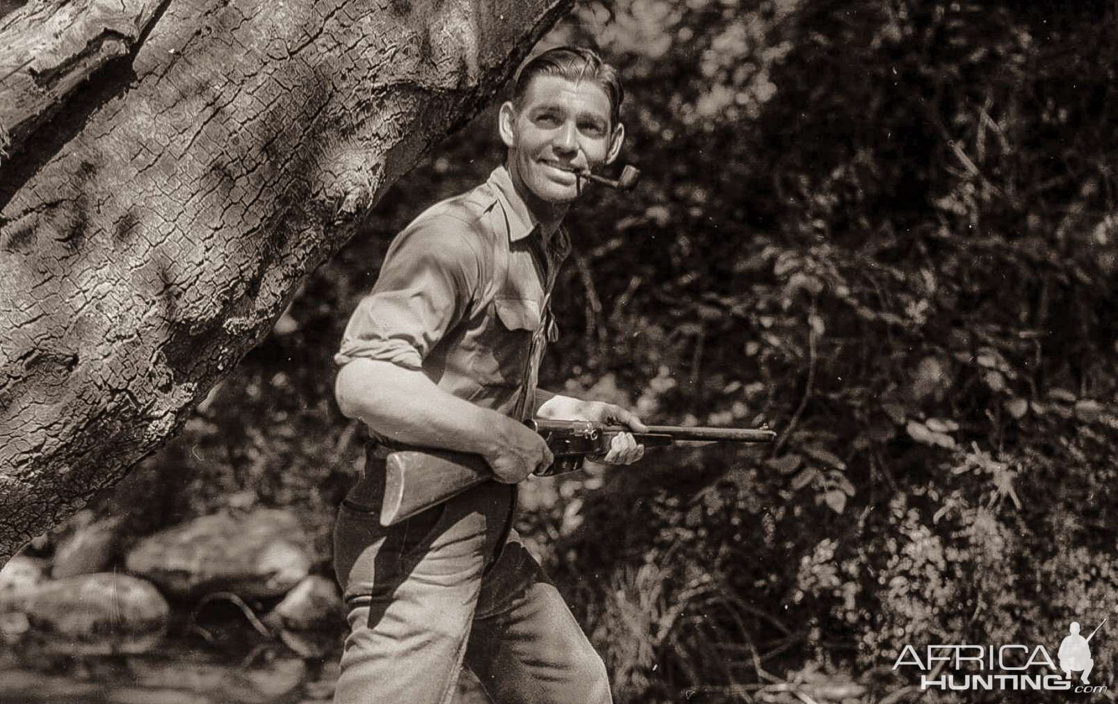 Clark Gable Hunting