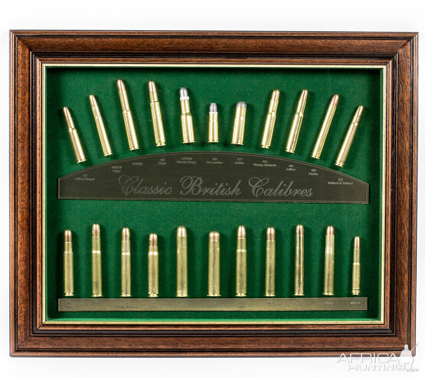 Classic British Cartridge Board from African Sporting Creations