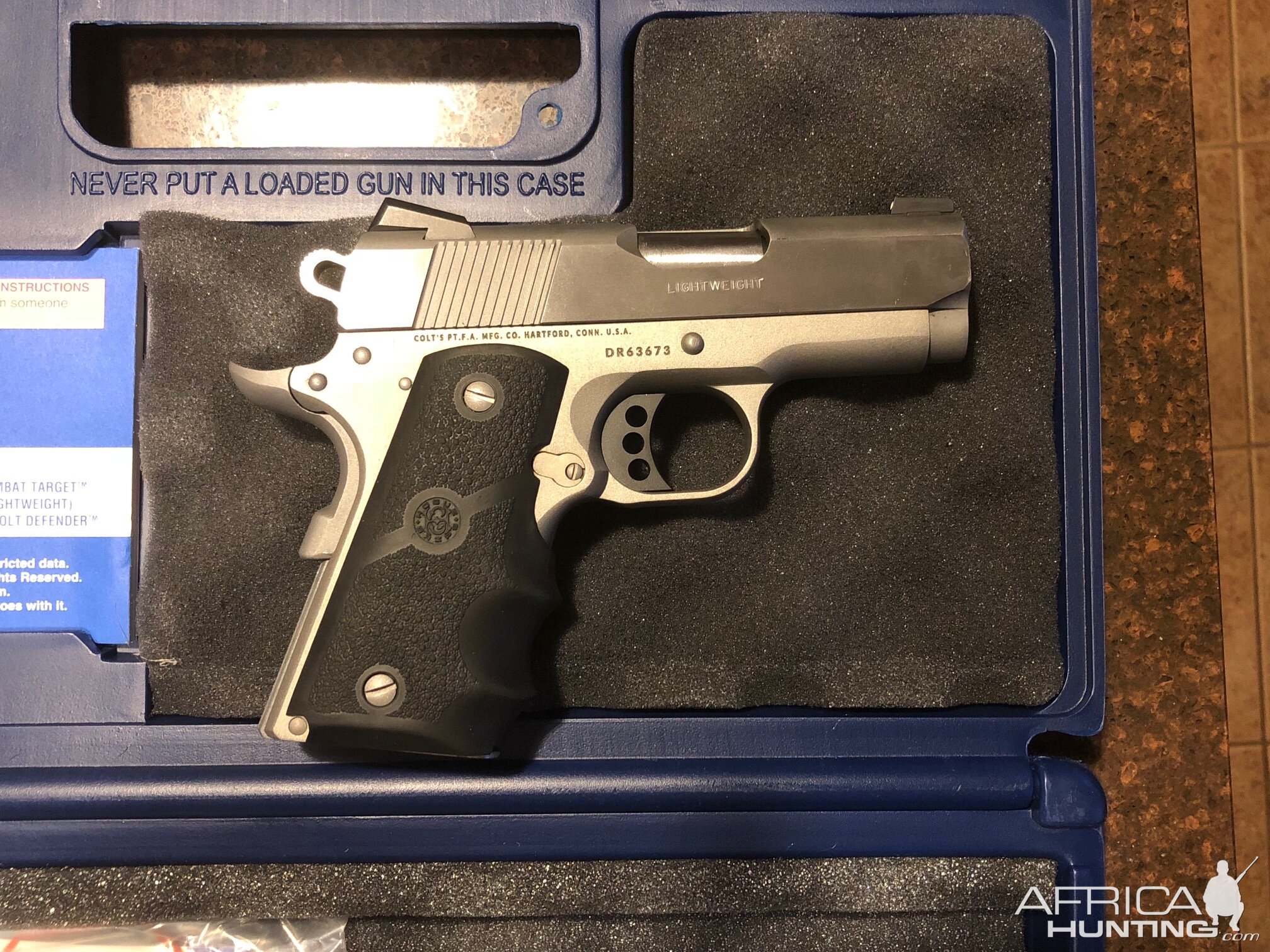 Colt Defender 45 ACP Pistol