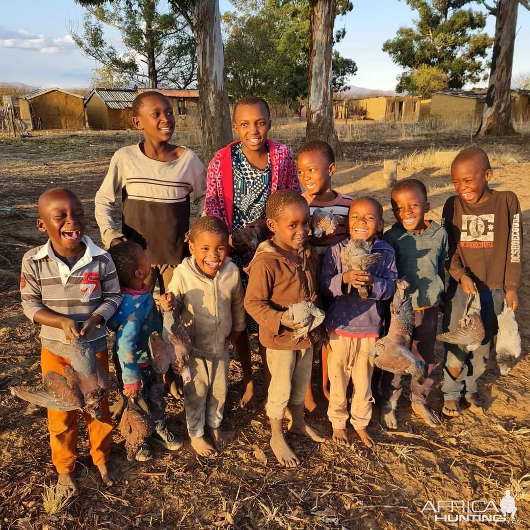 Community support and Wildlife Conservation through hunting in our beautiful Country