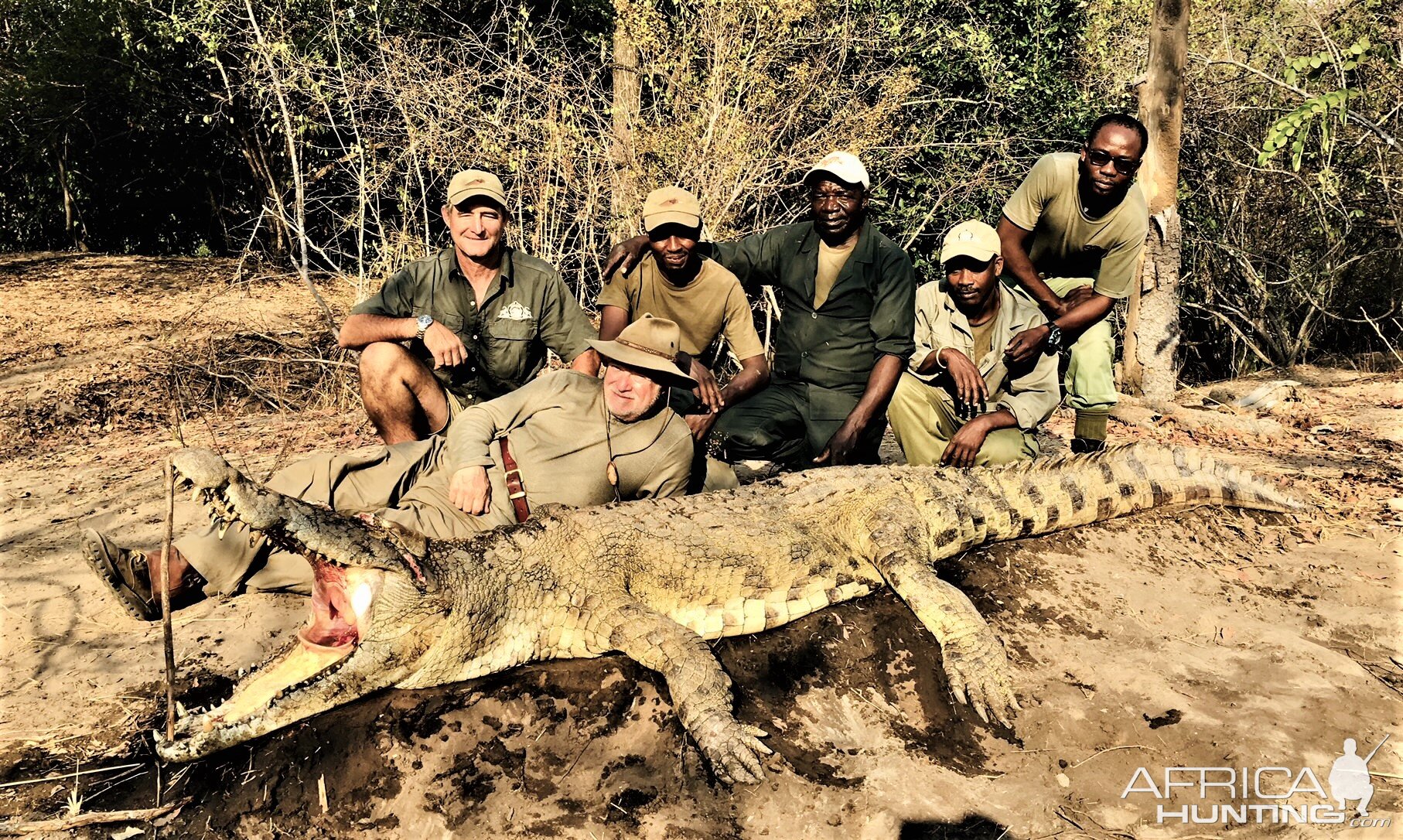 Crocodile Hunt Tanzania