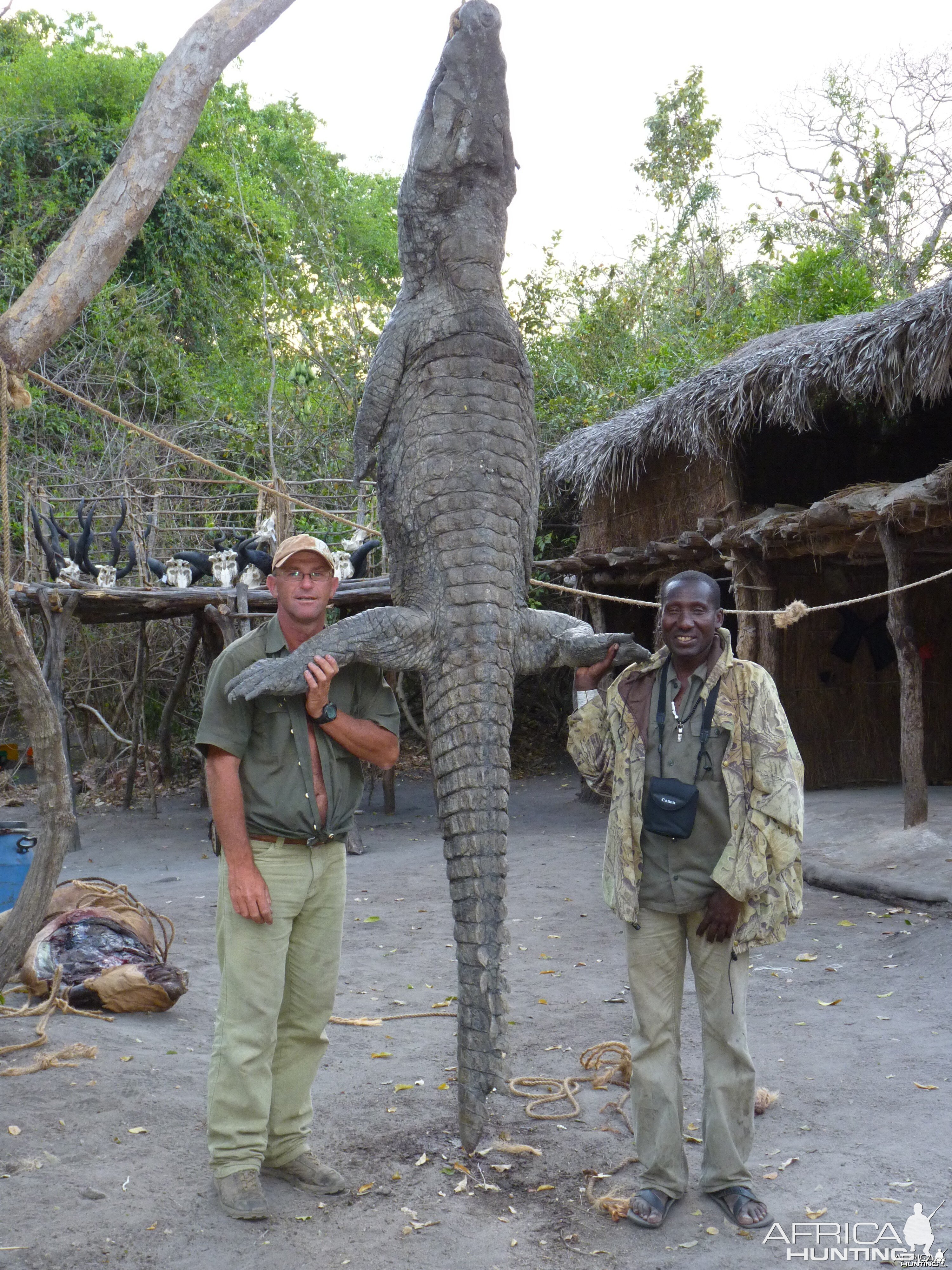 Crocodile hunting in Tanzania