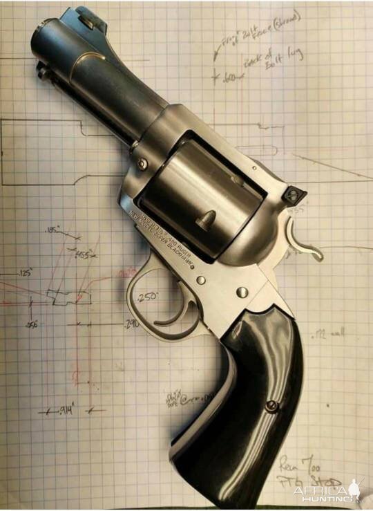 Custom Bisley .480 with 3.5" barrel Revolver