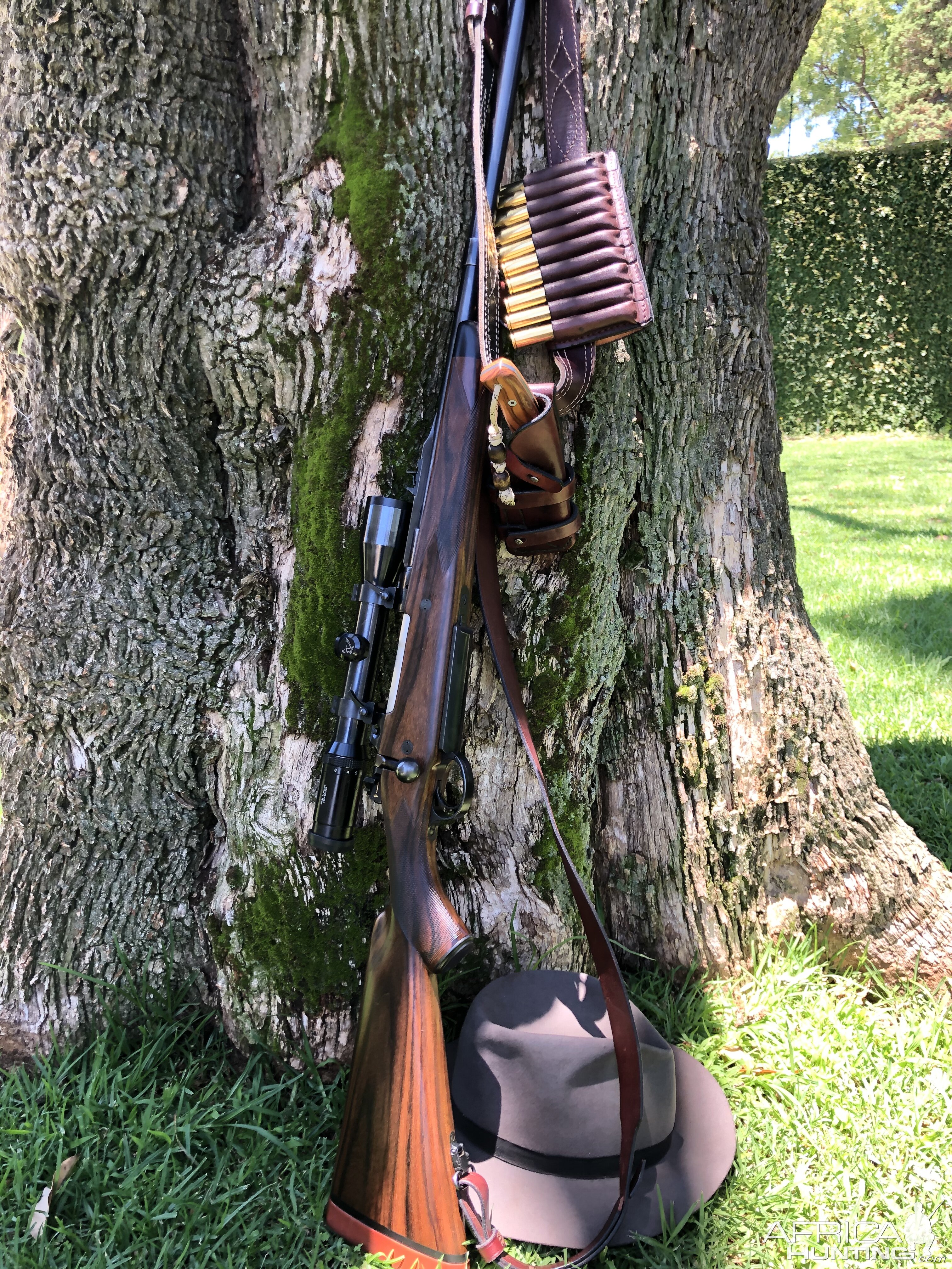 Custom Built 416 Rigby Rifle based on a BRNO ZKK 602 action
