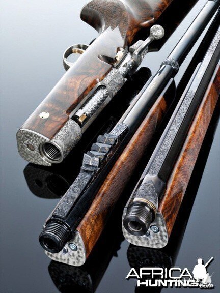 Custom rifle by Swedish gun and rifle maker VO Vapen