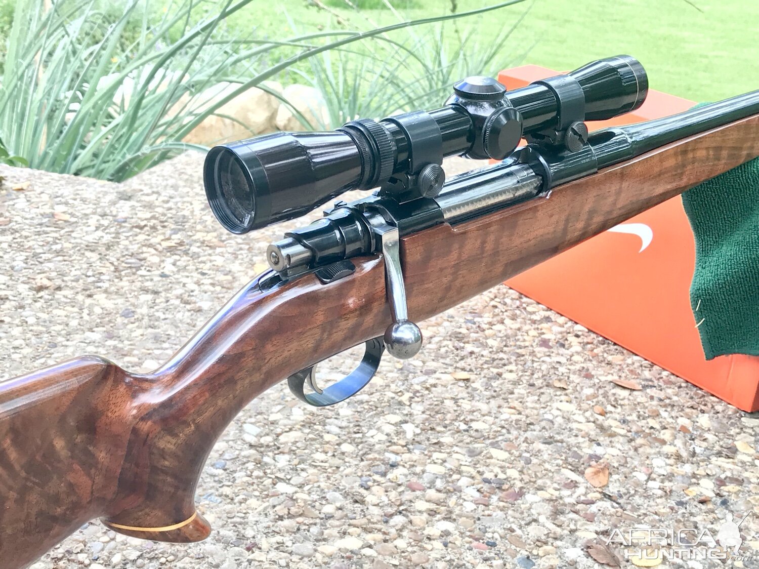 Custom Rifle with Mauser style action