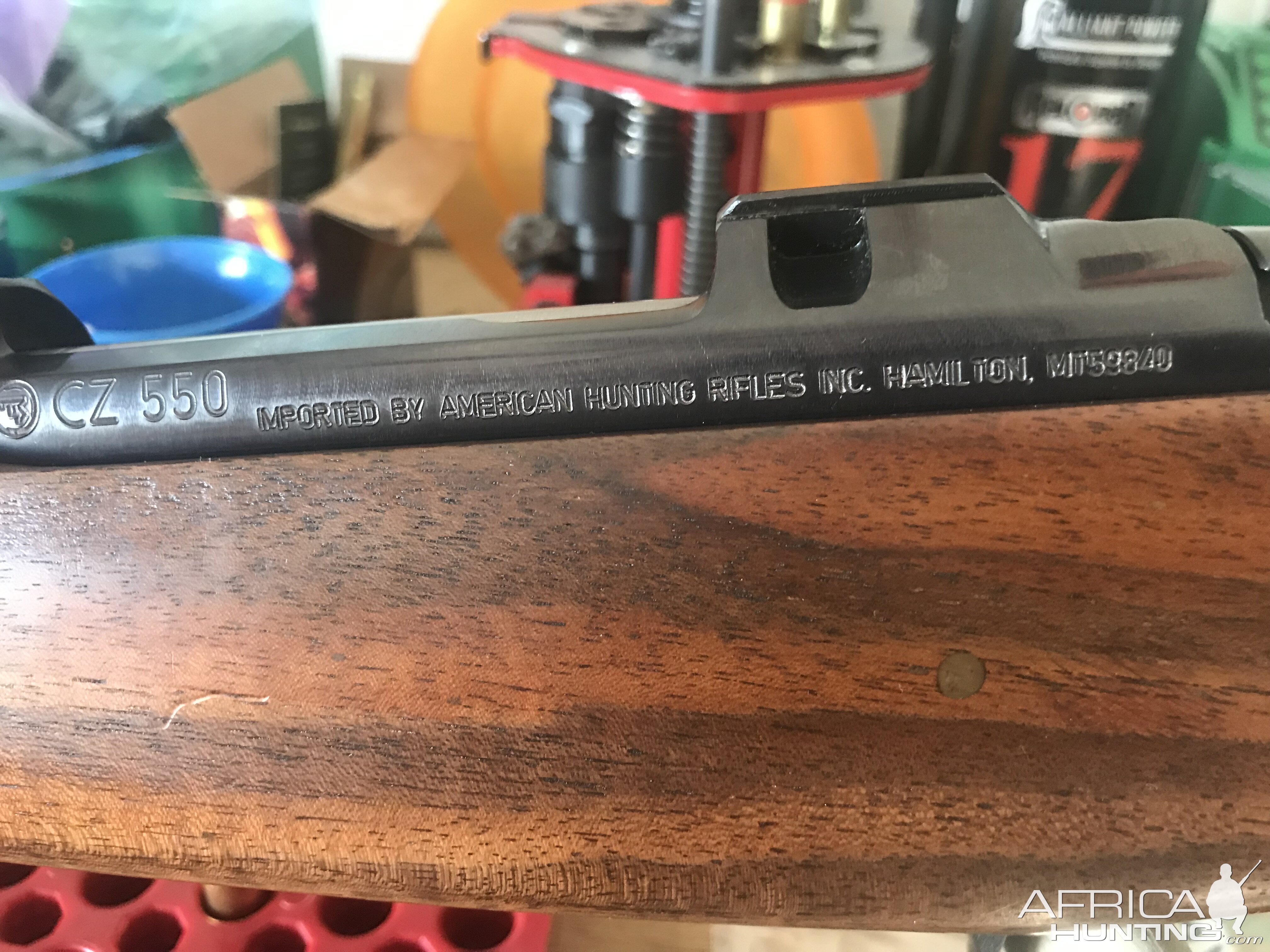 CZ 550 375 H&H AHR Action Rifle