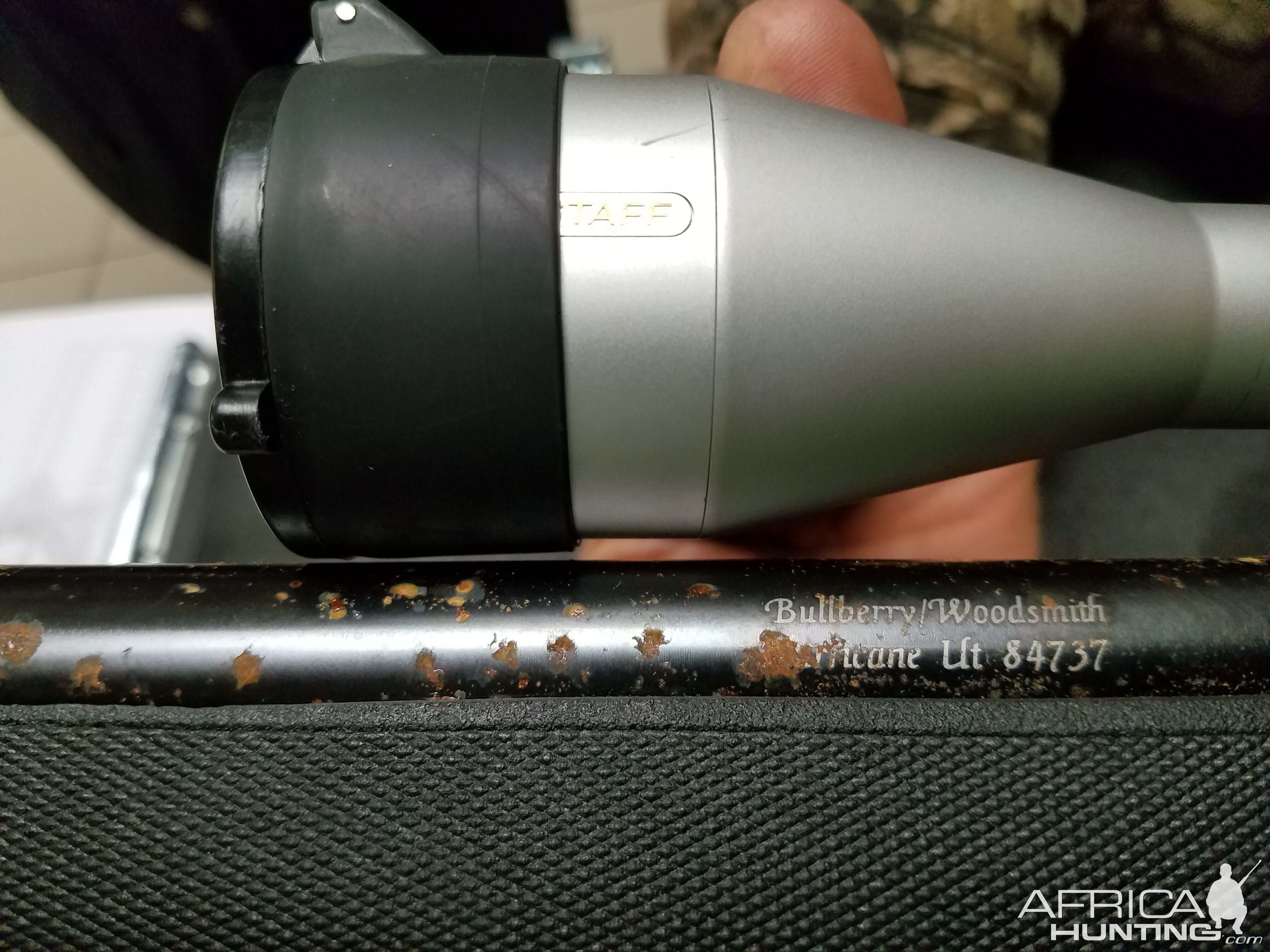 Damage on my Hunting Rifle during handling