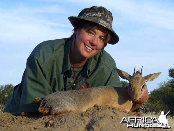 Damara Dik-Dik hunted at Westfalen Hunting Safaris Namibia