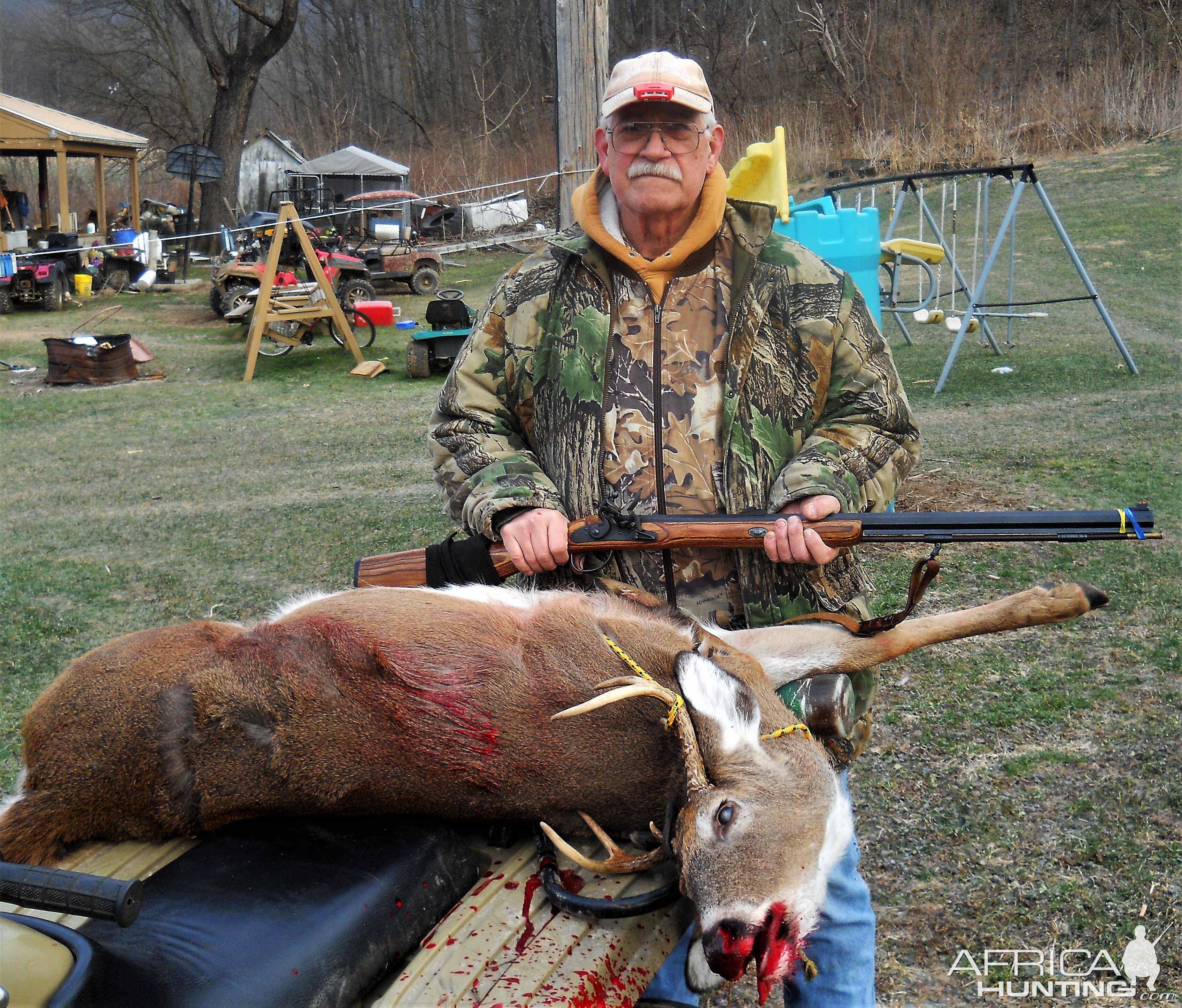 Deer Hunting with a Flint lock rifle