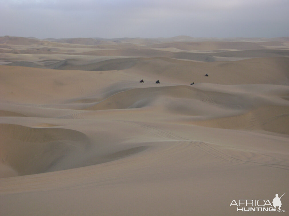 Desert ATV in Namibia