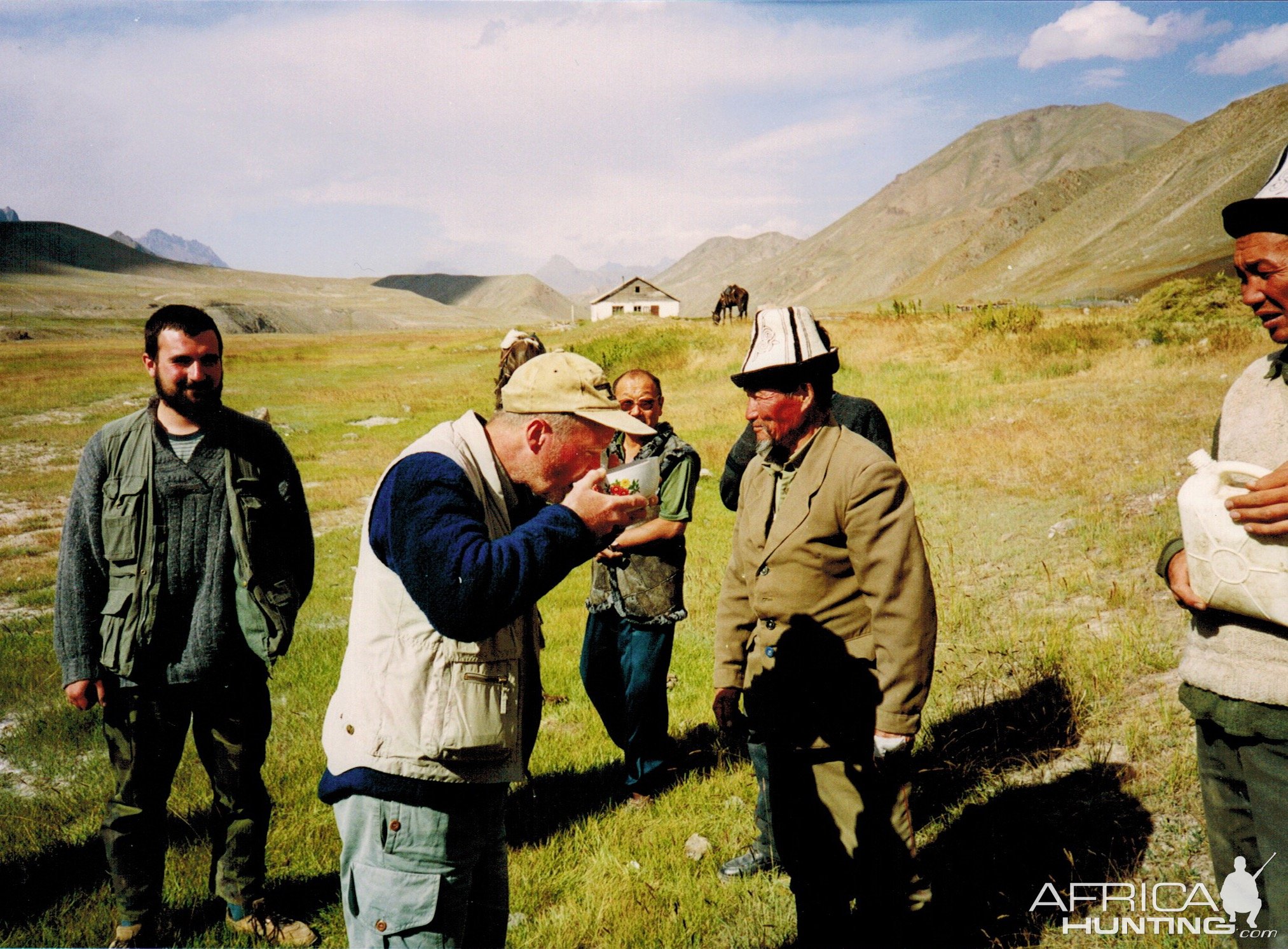 Drinking Kumis Kyrgyzstan