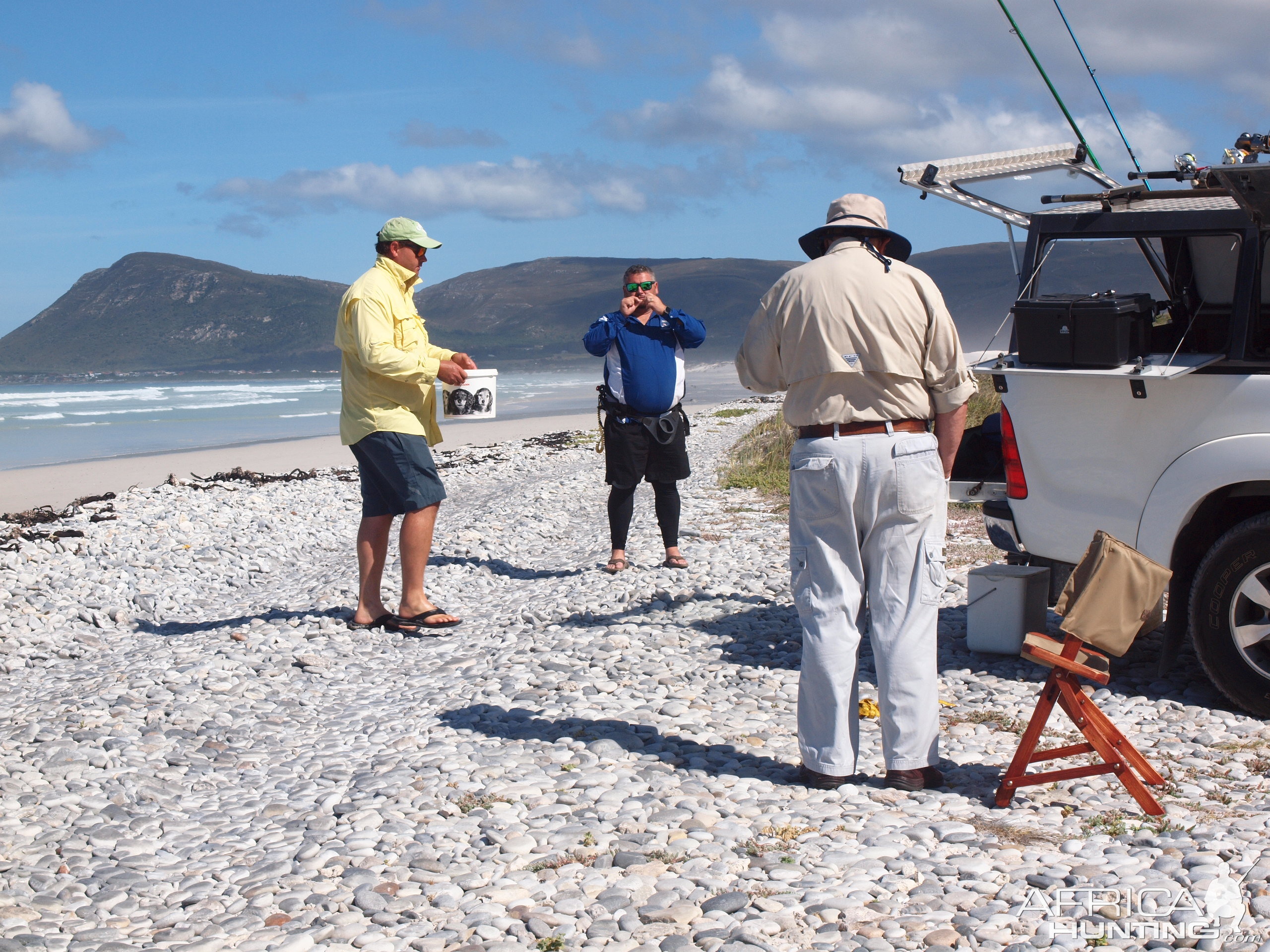 Drone-fishing for Bronze Whalers at Gansbaai, South Africa