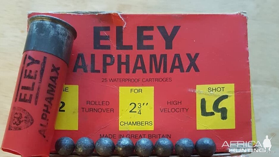 Eley Alphamax LG 12 Bore paper cartridge