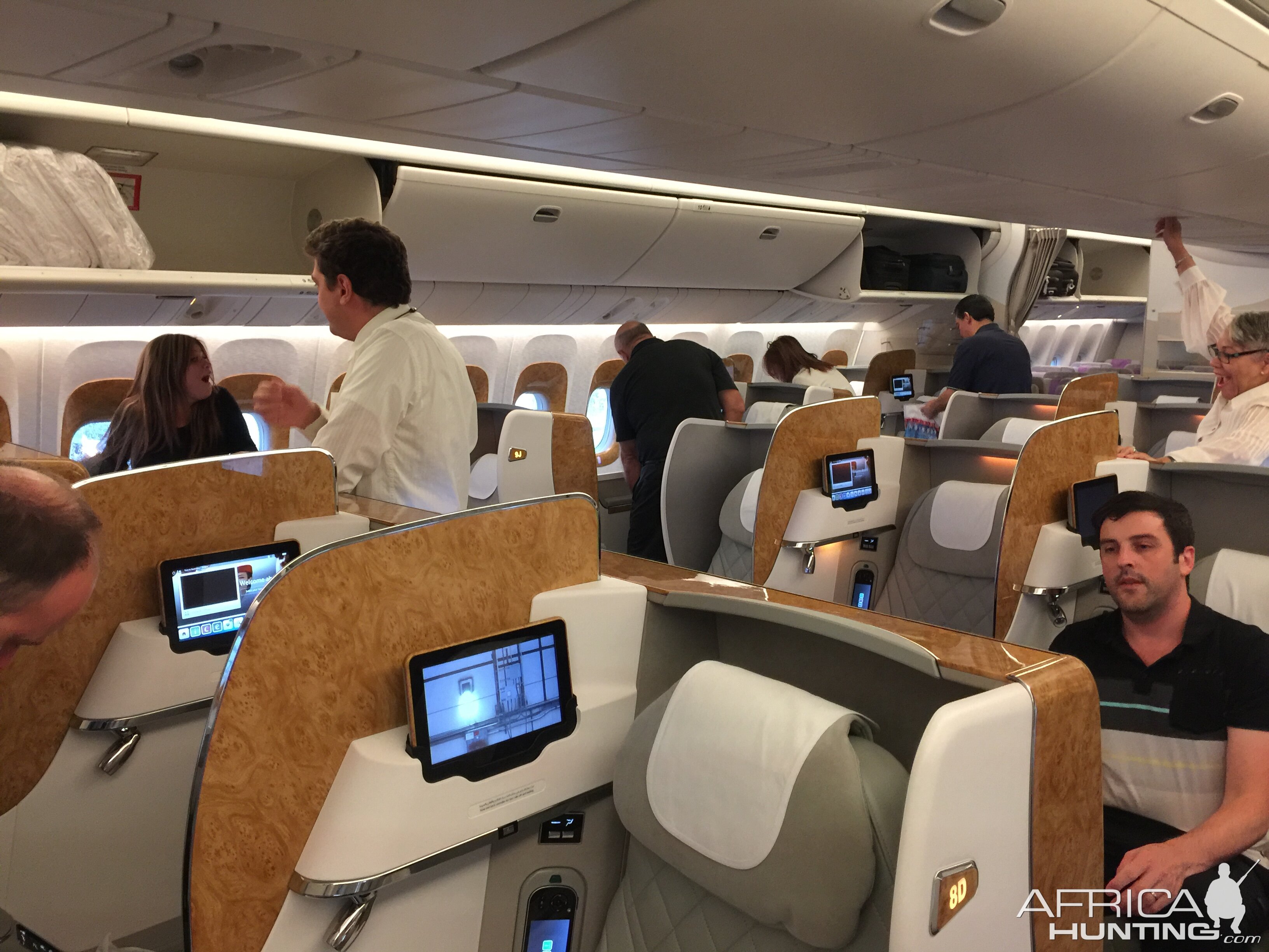 Emirates A380 Business Class