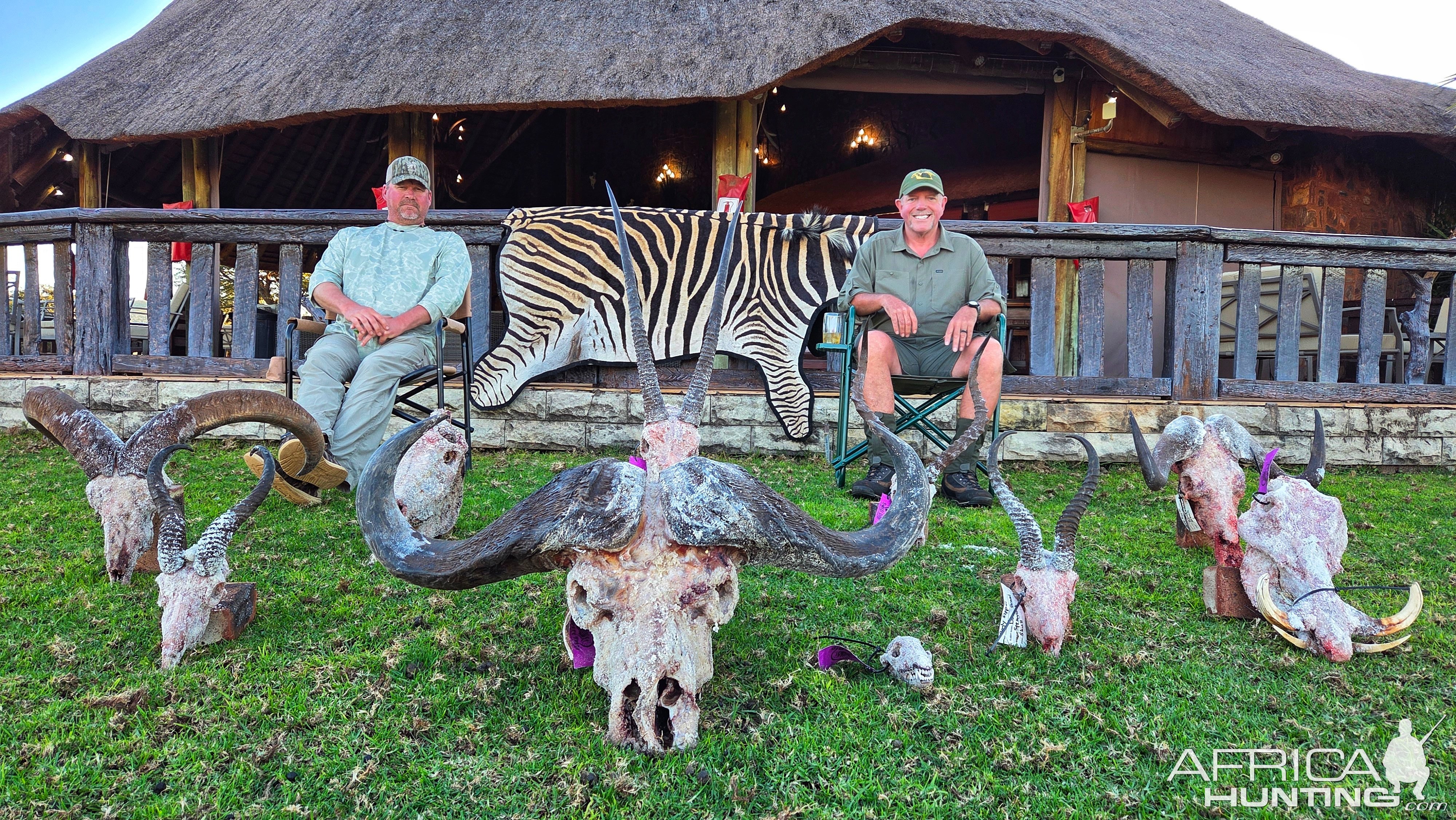 End of safari picture South Africa with Bayly Sippel Safaris