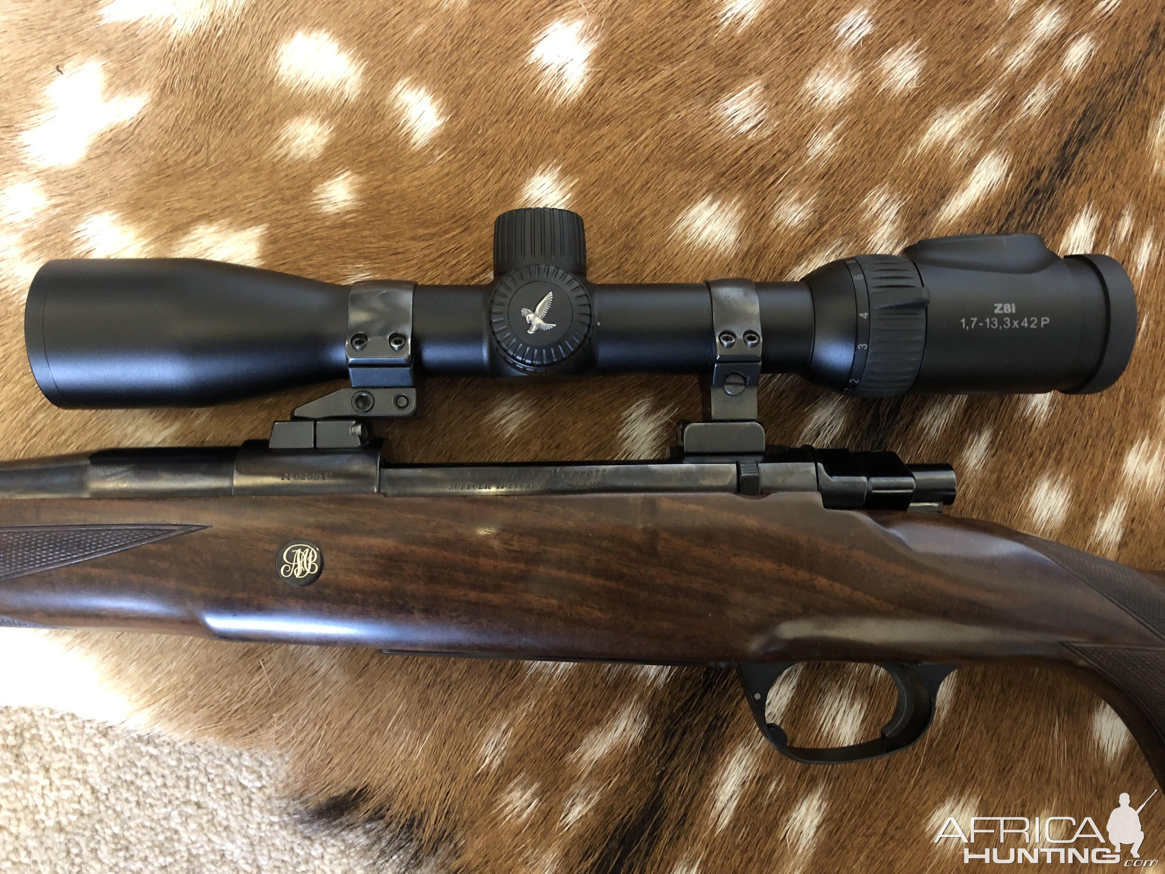 English .375 H&H Mauser Action Rifle