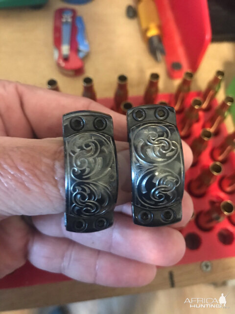 Engraved Custom Leupold Style Rings 1”