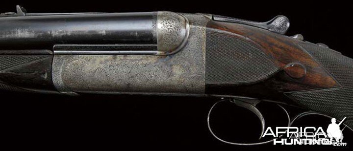 Ernest Hemingway's .577 Nitro Express Double Rifle by Westley Richards