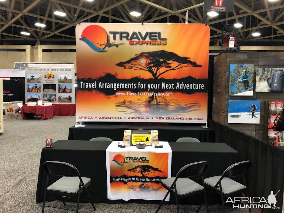 Exhibiting at Dallas Safari Club in 2019