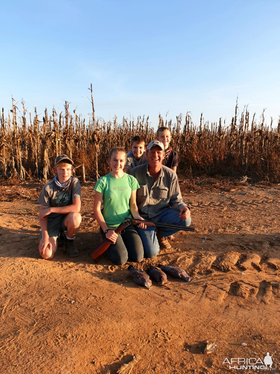 Family Bird Hunt South Africa