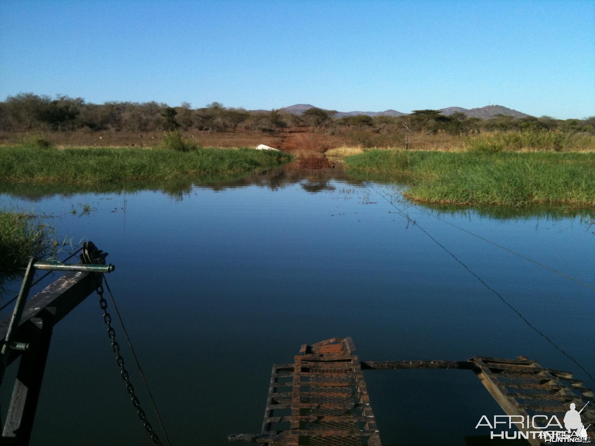 "Ferry" at Pongola Game Reserve, SA