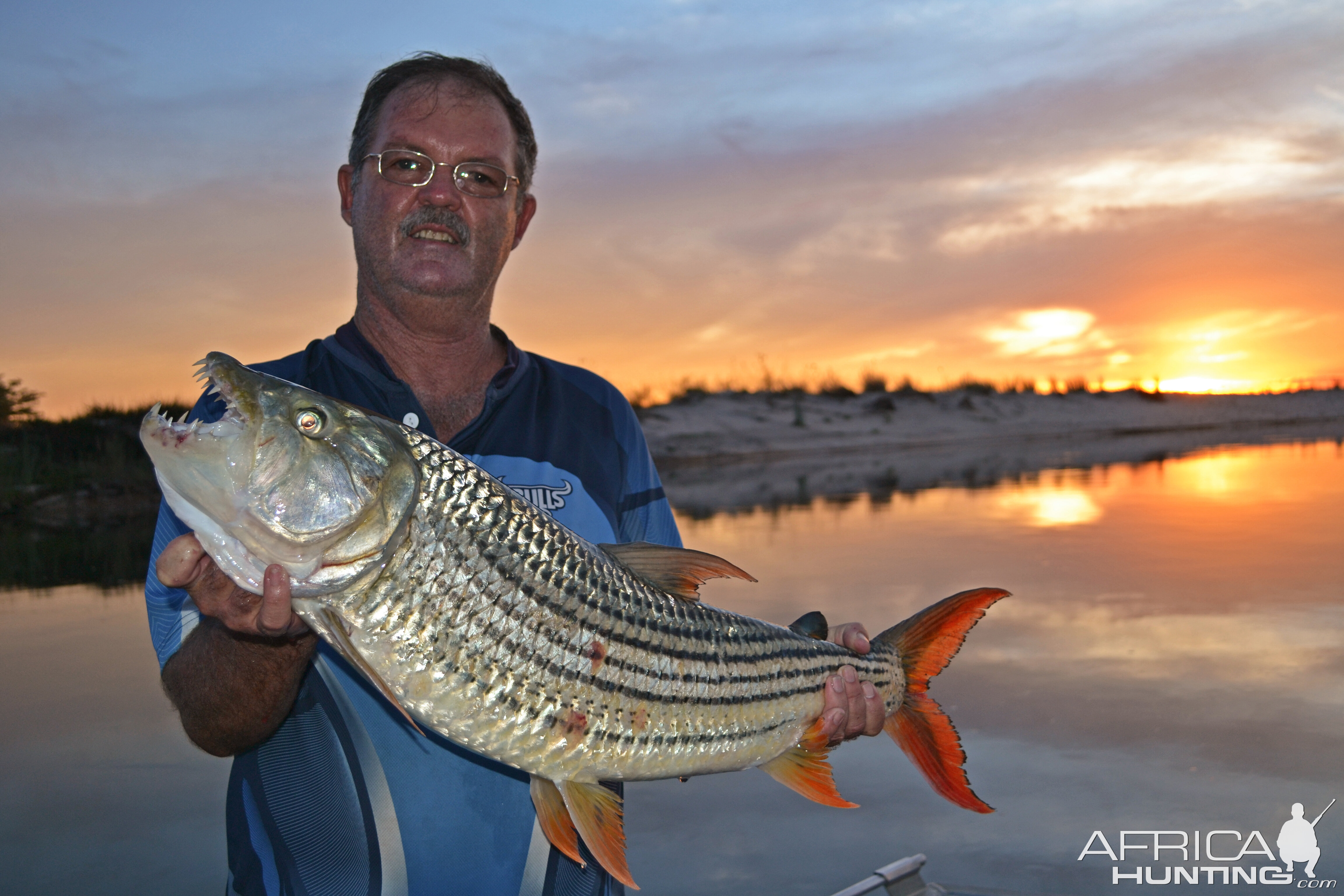 Fishing in Namibia - Caprivi