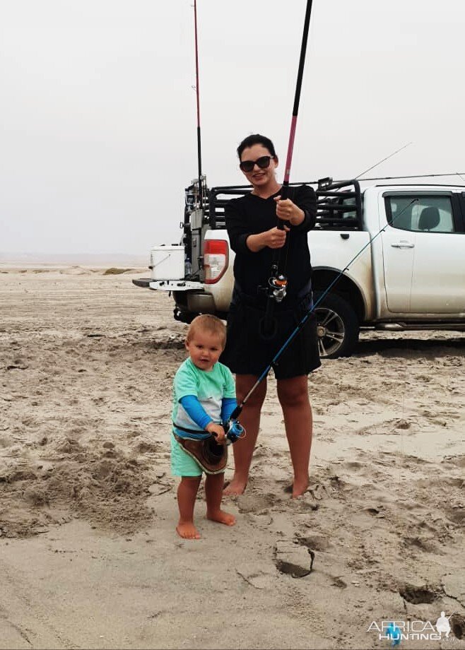 Fishing in Namibia