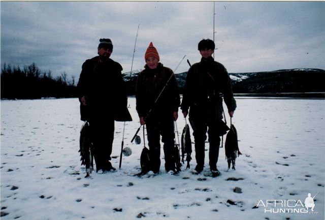 Fishing Omolon Chukotka