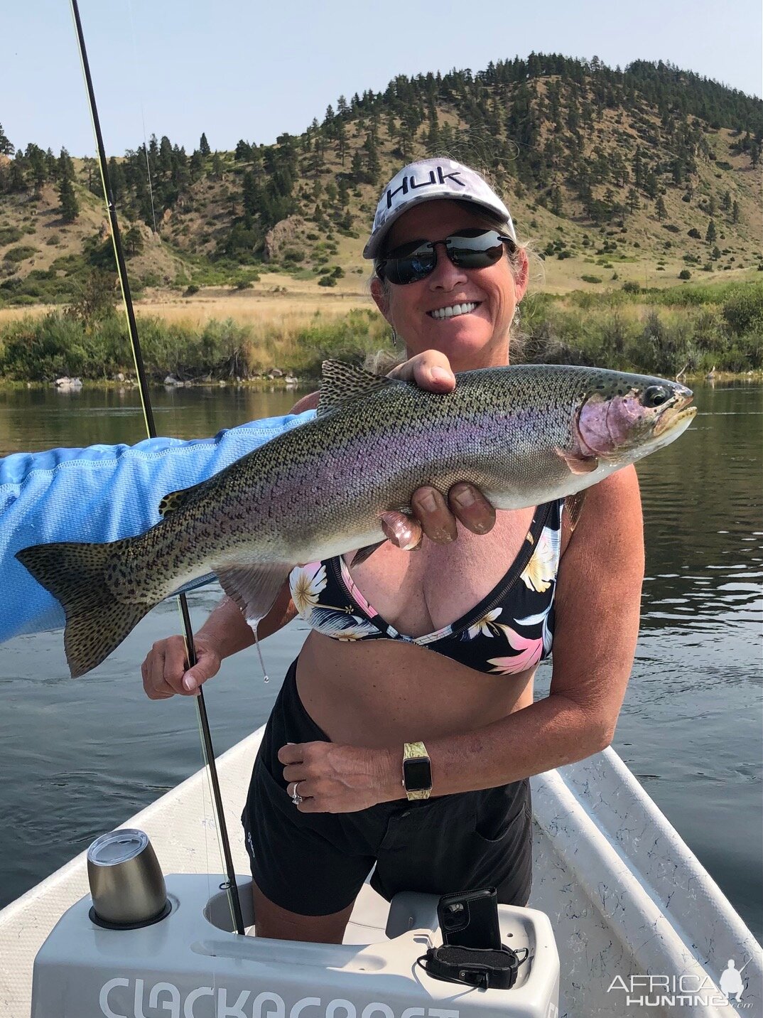 Fishing Rainbow Trout