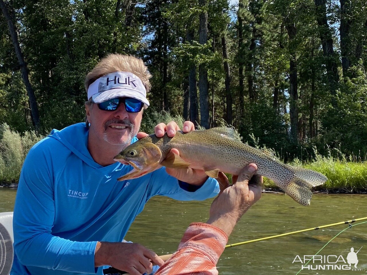 Fishing Rainbow Trout