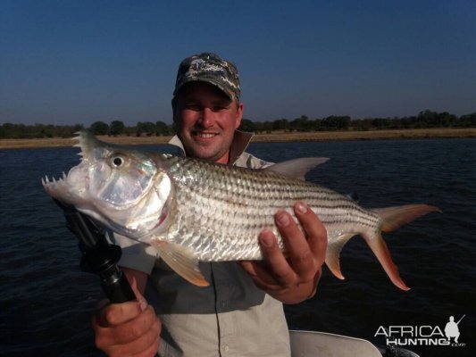 Fishing Zimbabwe Tiger Fish